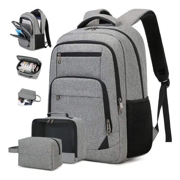Mochila Masculina Impermeável Kit Faculdade Trabalho Preta