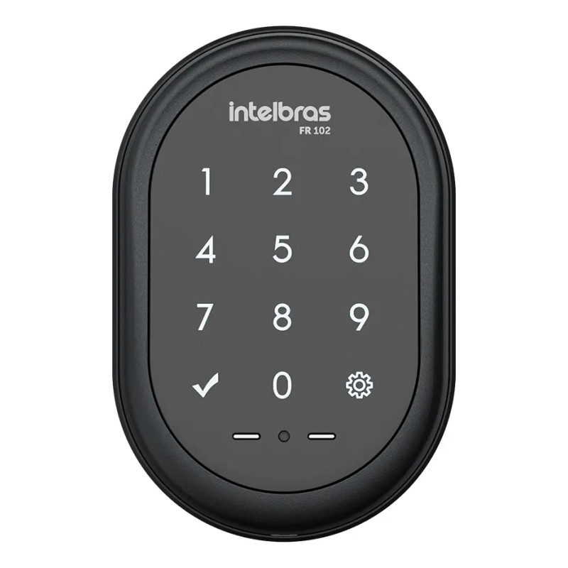 Fechadura Digital De Sobrepor Fr 102 Preto Intelbras