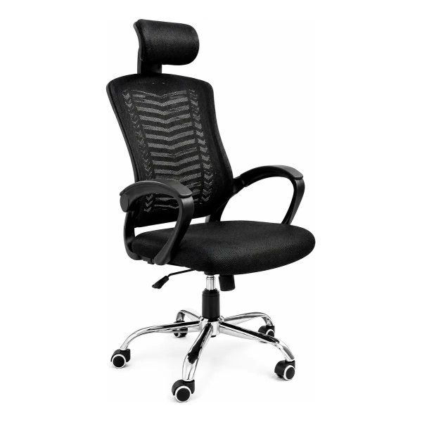 Cadeira Ergonômica De Escritório Com Encosto Mesh Respirável