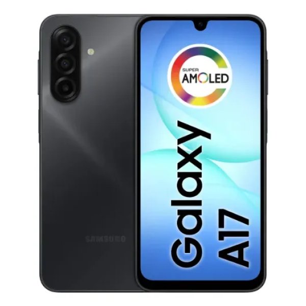 Celular Samsung Galaxy A17 Com Ia, 128gb, 4gb Ram, Câm De 50mp, Tela De 6.7", Nfc, Ip54 - Preto