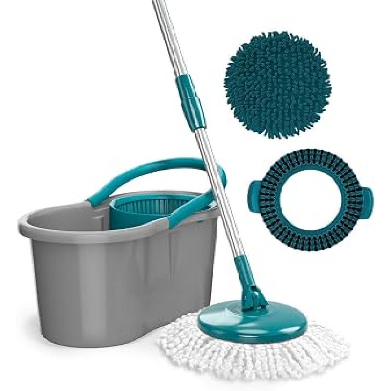 Flash Limp - Mop Giratório Fit 3 em 1 - MOP9379