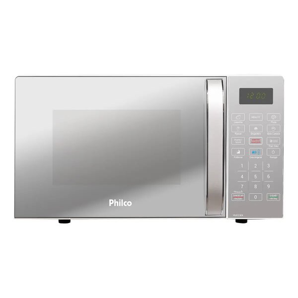 Micro-ondas Philco PMO23EB Limpa Fácil 20L Potência de 1100W Cor Branco