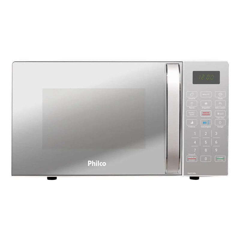 Micro-ondas Philco PMO23EB Limpa Fácil 20L Potência de 11...