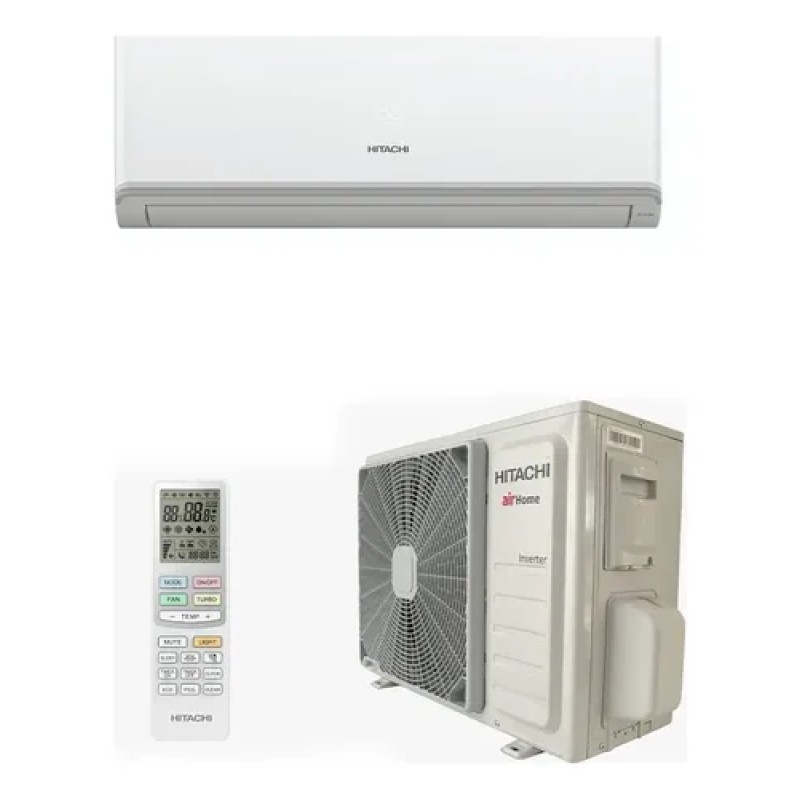 Ar Condicionado Split Inverter Hitachi 12000 BTU Frio R-3...