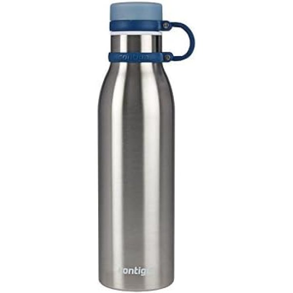 Garrafa Térmica Inox Parede Dupla Matterhorn 591ml Azul Mônaco Contigo