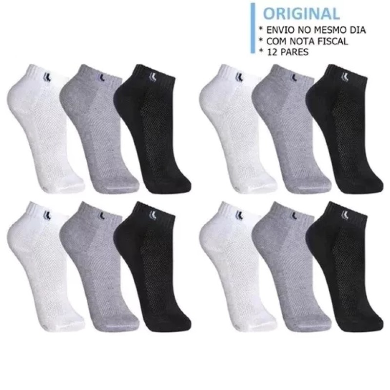 Kit 6 Pares De Meias De Algodão Para Homens E Mulheres – ...