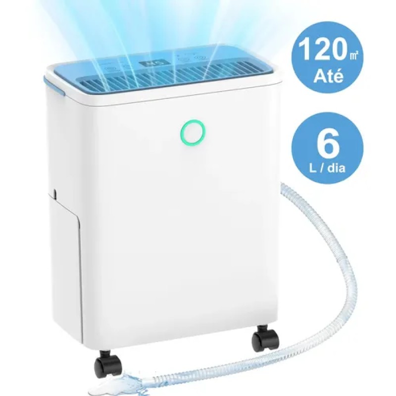 Desumidificador Freshdew Compressor 6 L por Dia Silencios...