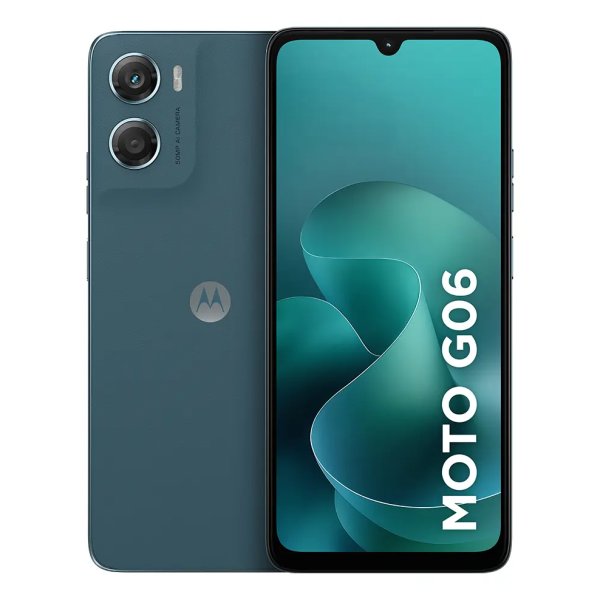 Smartphone Motorola Moto G06 - 128gb 4gb Ram + 8gb Ram Boost E Camera 50mp Com Ai Bateria De 5200 Mah Tela 6.9 - Azul Marinho