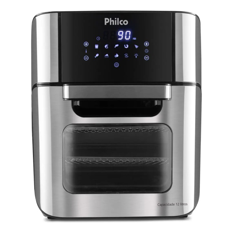 Fritadeira Air Fryer Oven Philco PFR2200 4 em 1 12 Litros...