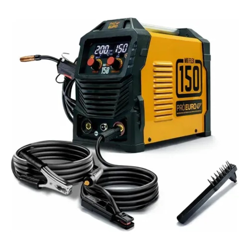 Máquina de Solda Multiprocesso MIG Flex 150a Pró Euro Biv...