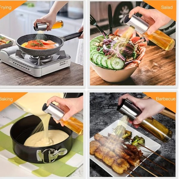 Borrifador Azeite Pulverizador Premium Culinário Adequado Para Cozinhas 100ml Promoção
