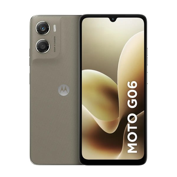 Smartphone Motorola Moto G06 - 128gb 12gb (4gb Ram + 8gb Ram Boost) E Camera 50mp Com Ai Bateria De 5200 Mah Tela 6.9