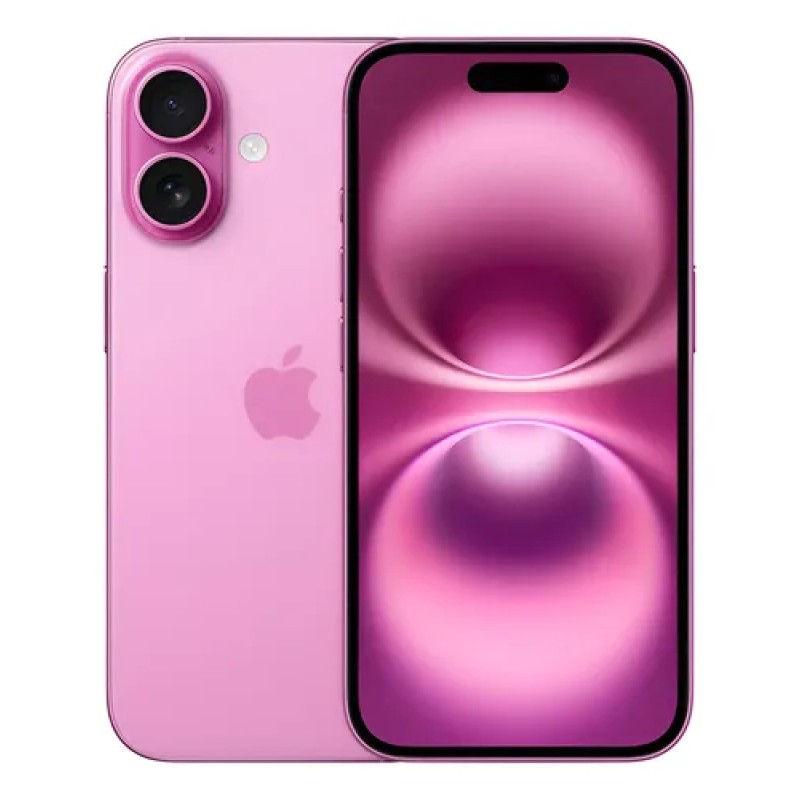 Apple iPhone 16 (128 GB) - Rosa - Distribuidor Autorizado