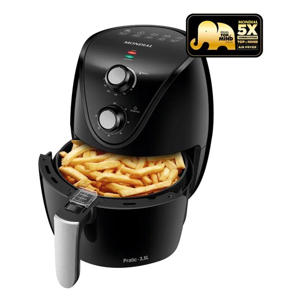 Fritadeira Sem Óleo Air Fryer 3,5L Mondial 1500W AF-31