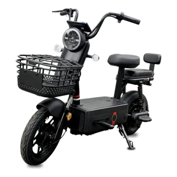 Bicicleta Elétrica Nado C2 1000W Bateria Removível 48V 60km PretoBicicleta Elétrica Nado C2 1000W Bateria Removível 48V 60km Preto