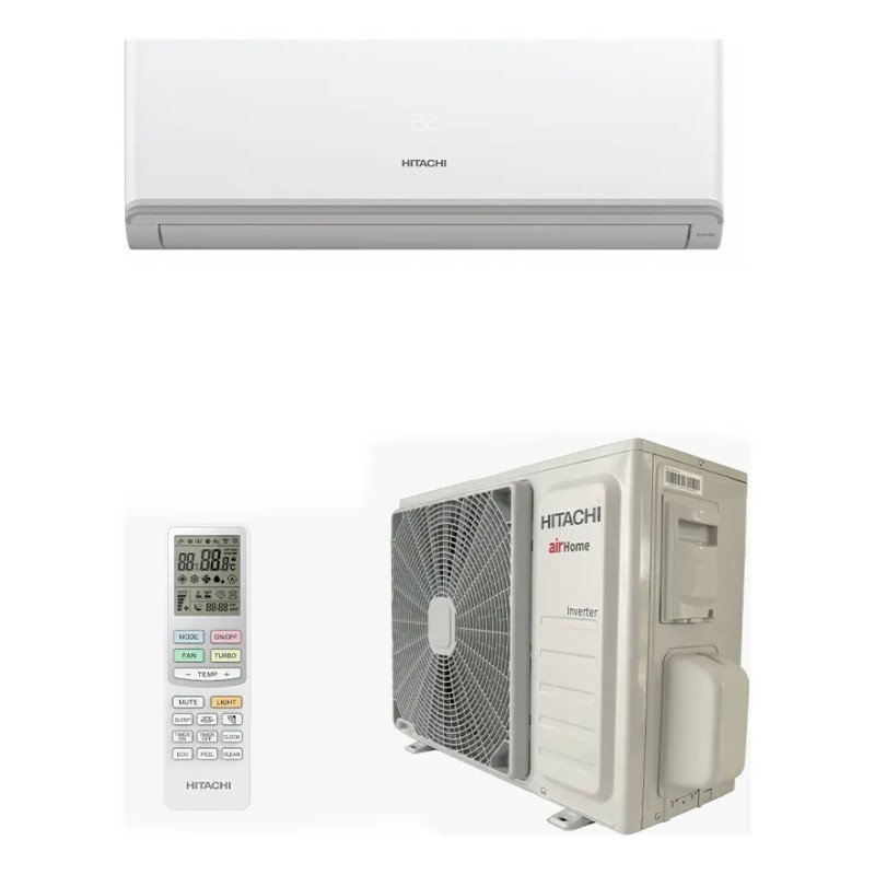 Ar Condicionado Split 9000 BTU Inverter Wi-Fi Hitachi Fri...