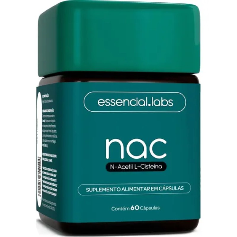 NAC 600mg - Fórmula Exclusiva com Máxima Concentração e P...