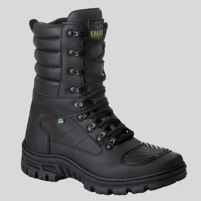 Coturno Militar De Segurança Bota Adventure Zíper Premium