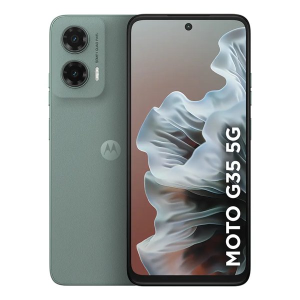Smartphone Motorola Moto g35 5G - 256GB 12GB (4GB RAM+8GB Ram Boost), e Camera 50MP com AI NFC Tela 6.7" com Superbrilho - Cinza Vegan Leather