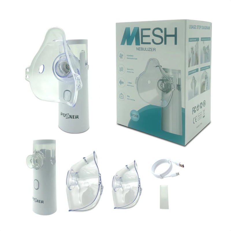 Máquina Nebulizadora Portátil Inalador Nebulizador Adulto...