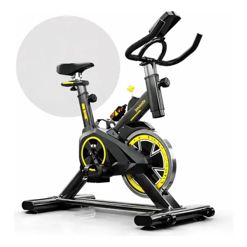 Bicicleta Ergométrica Spinning Sevenfit com Volante de 6k...