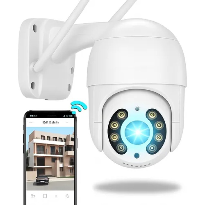 Câmera Ip A8 App Icsee Infravermelho Prova D'água Ex...