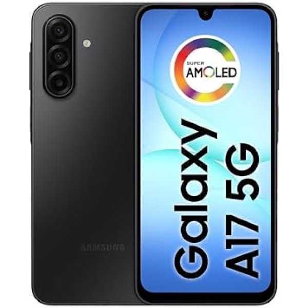 Celular Samsung Galaxy A17 5G, 128GB, 4GB, 50MP Tela 6.7" - Preto