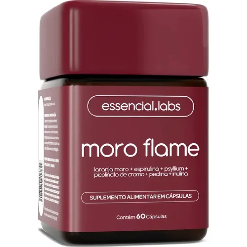 MORO FLAME - Fórmula Avançada Contendo Morosil + Spirulin...
