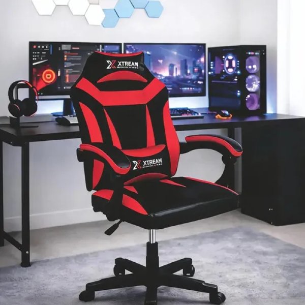 Cadeira Xtreme Gamers Ergonômica 130º Escritório Reclinável