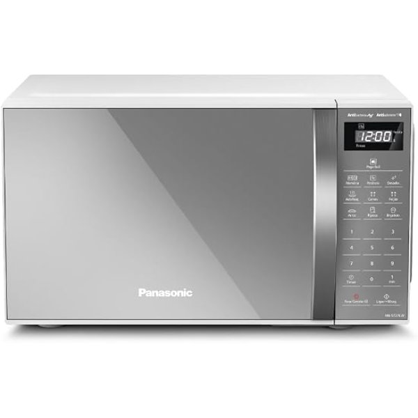 Panasonic Micro-ondas 21L Branco Espelhado 127v NN-ST27LWRU