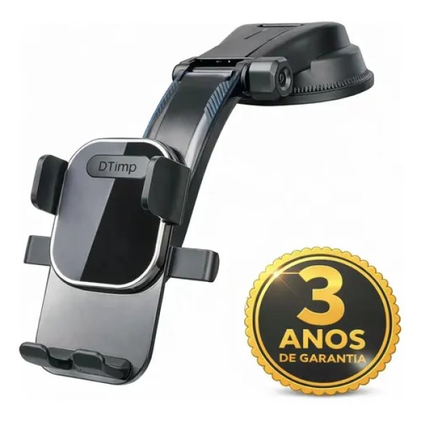 Suporte Veicular 360° Para Celular Automotivo Carro Painel Mesa Retrovisor Dtimp