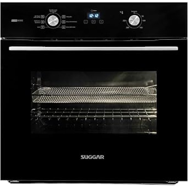 FORNO DE EMBUTIR AIR FRYER 68L PRETO FE6802PT