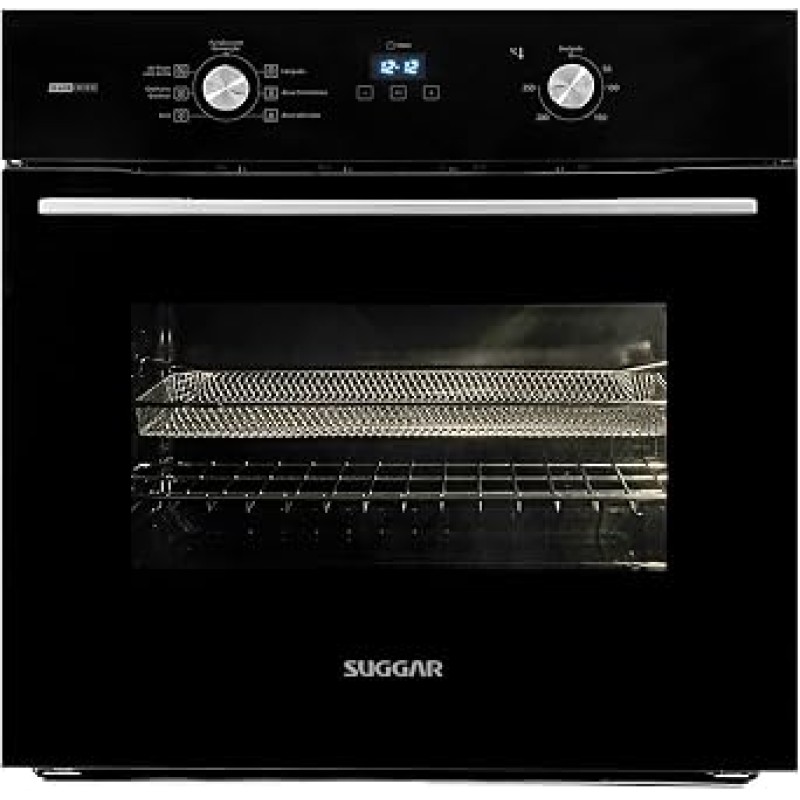 FORNO DE EMBUTIR AIR FRYER 68L PRETO FE6802PT