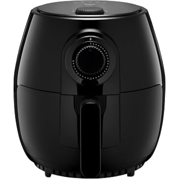 Fritadeira Elétrica Quick Fryer Elgin 4 Litros Preta com cesta removível 220V - Airfryer
