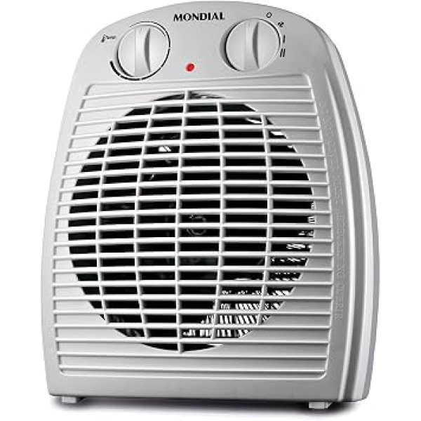 Aquecedor A Ar, Mondial, Cinza/Branco, 2000W, 220V - A-08