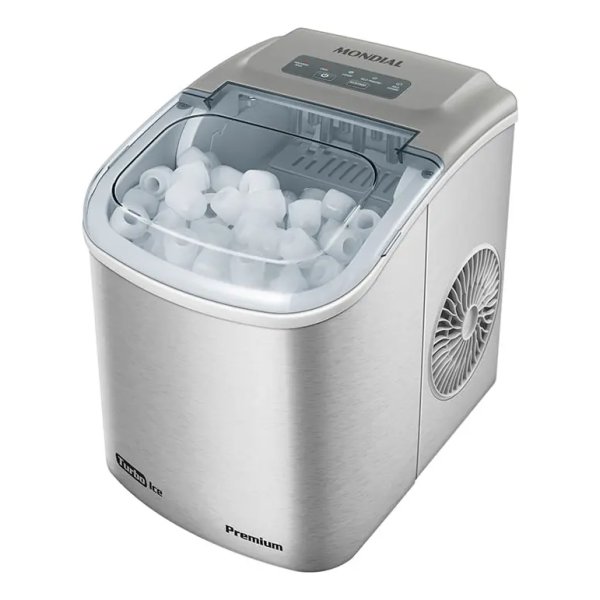 Máquina de Gelo Turbo Ice Premium, Mondial, 130W - MG-12-GI