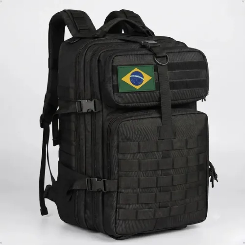 Mochila Tática Militar 50l Masculina Reforçada Impermeáve...