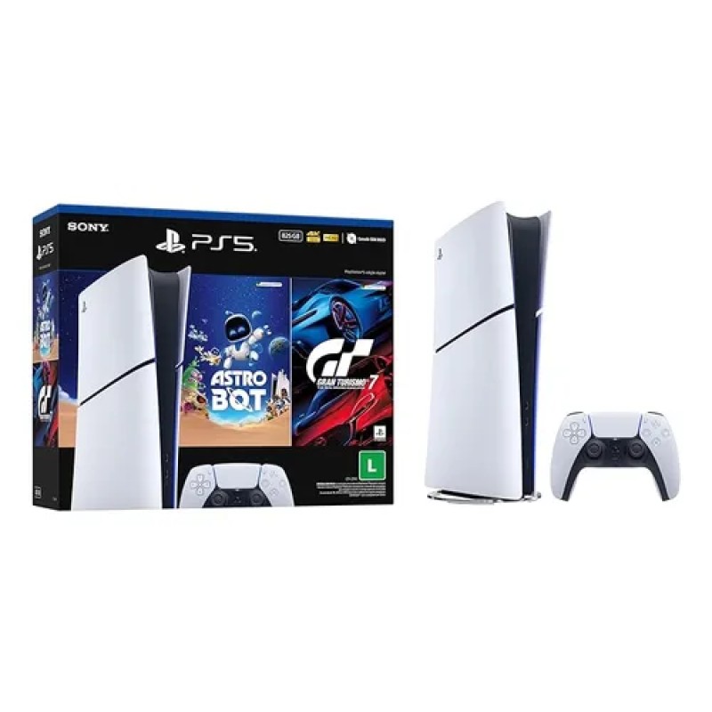 Console Playstation®5 Slim Digital - Pacote Astro Bot E G...