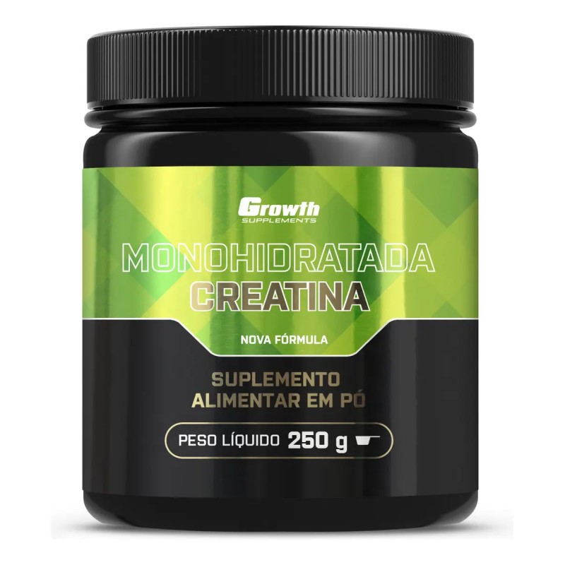 Creatina (250g) Monohidratada - Growth Supplements Sem Sabor