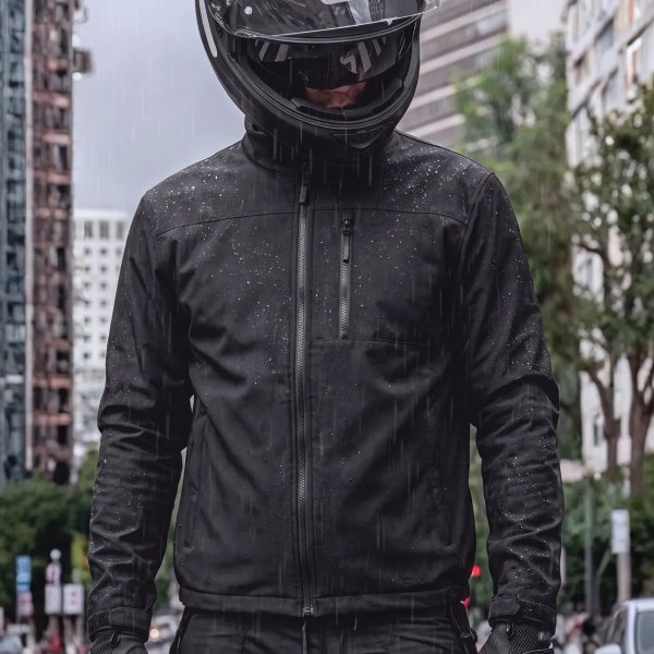 Jaqueta Motoqueiro Impermeável Masculina Com Bolso Style Box