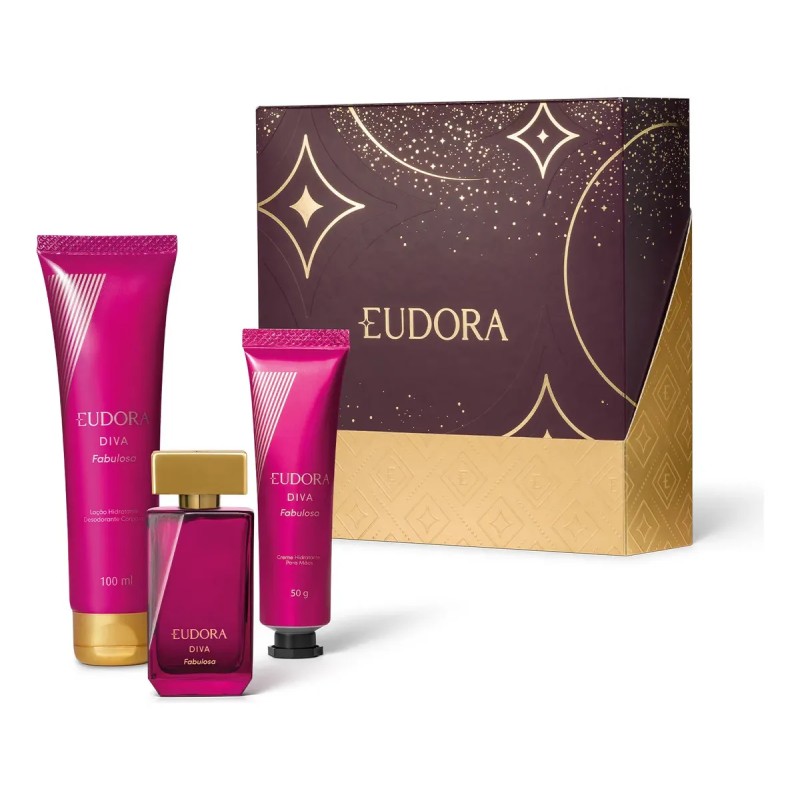 Kit Eudora Diva Fabulosa (3 Produtos)