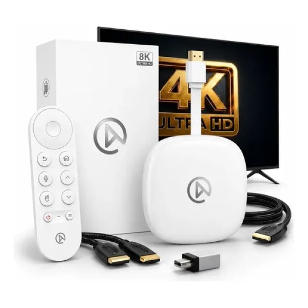 Lançamento  Tv Box Uni V11 8k Versão Branco Padrão Copa 2026