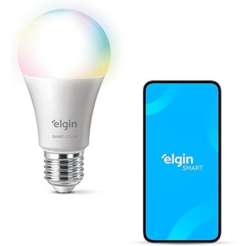 Lâmpada Inteligente Mais Potente 15W Smart Color RGB Wifi...