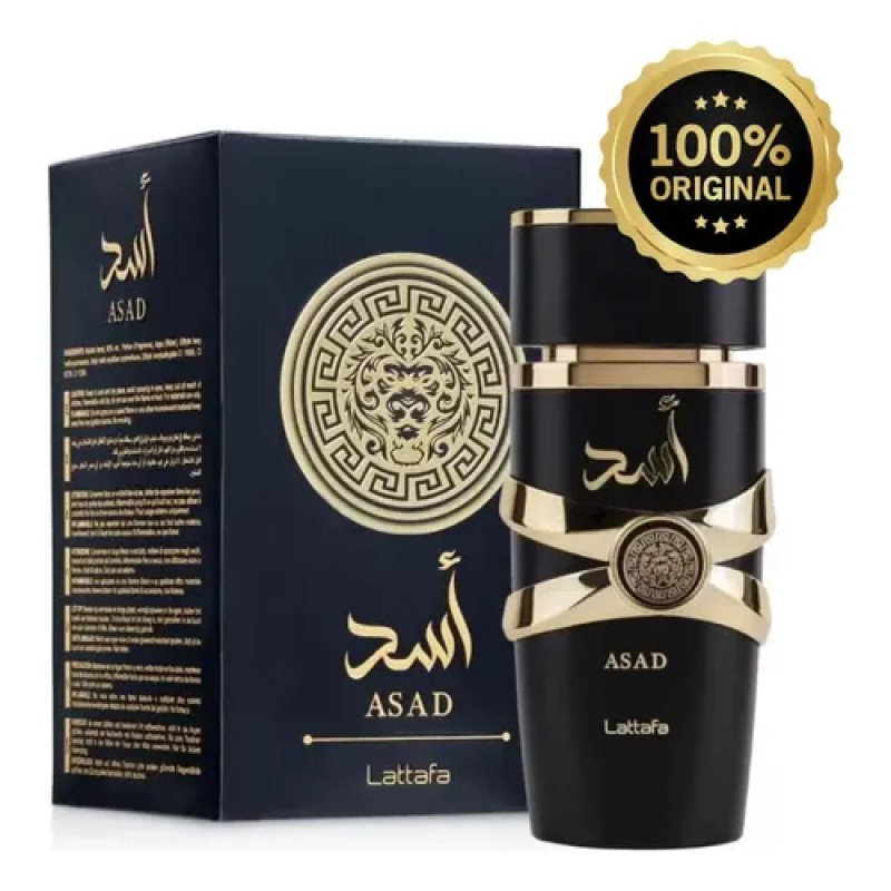 Perfume Lattafa Asad 100ml Eau De Parfum Original Árabe O...