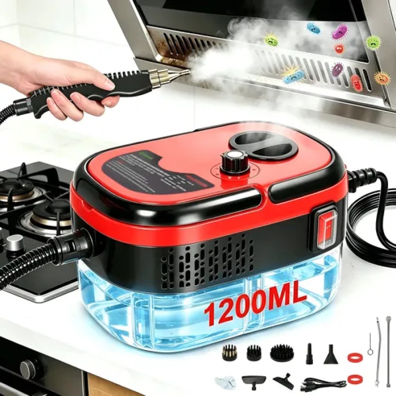 Limpador A Vapor Vaporizador Alta Pressão 2500w Portátil1.2l