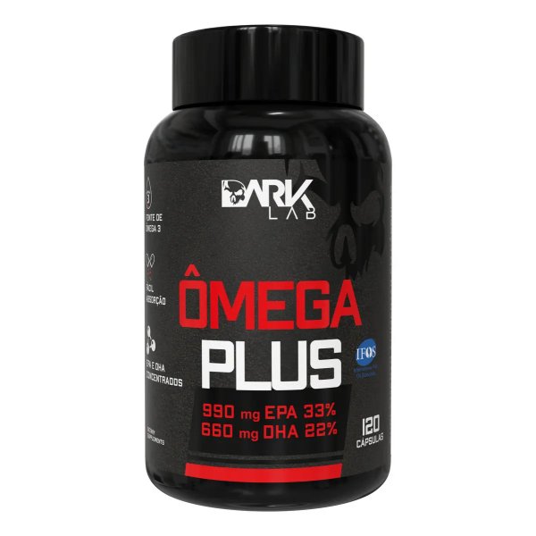 Omega Plus 120 Cápsulas Ômega 3 Dark Lab