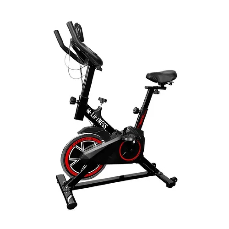 Bicicleta Spinning Premium Liftness Com Visor e Medidor d...