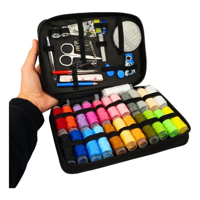 Kit De Costura E Linhas C/ 96 Peças - Completo - Nybc