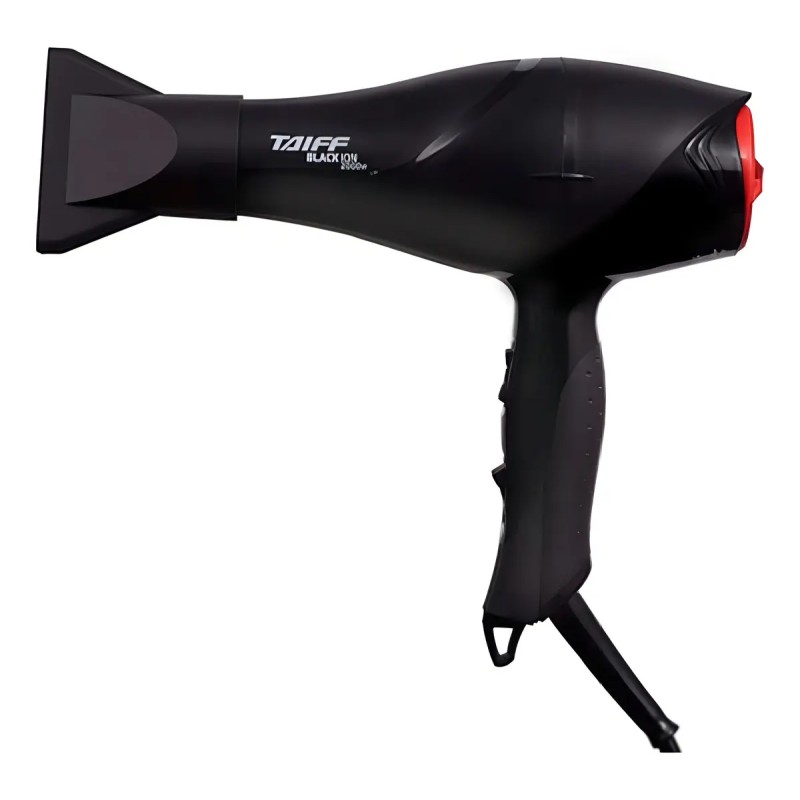 Secador De Cabelo Profissional Taiff Black Ion 2000w
