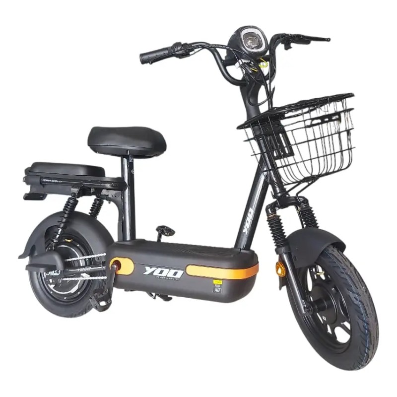 Bicicleta Elétrica Yoo Mobility Y-200 350w Farol Led Scoo...